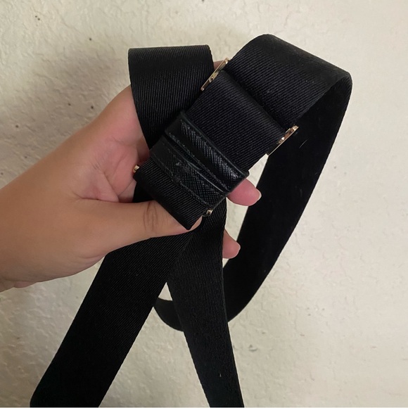 Kate Spade New York black saddle purse - Picture 6 of 6